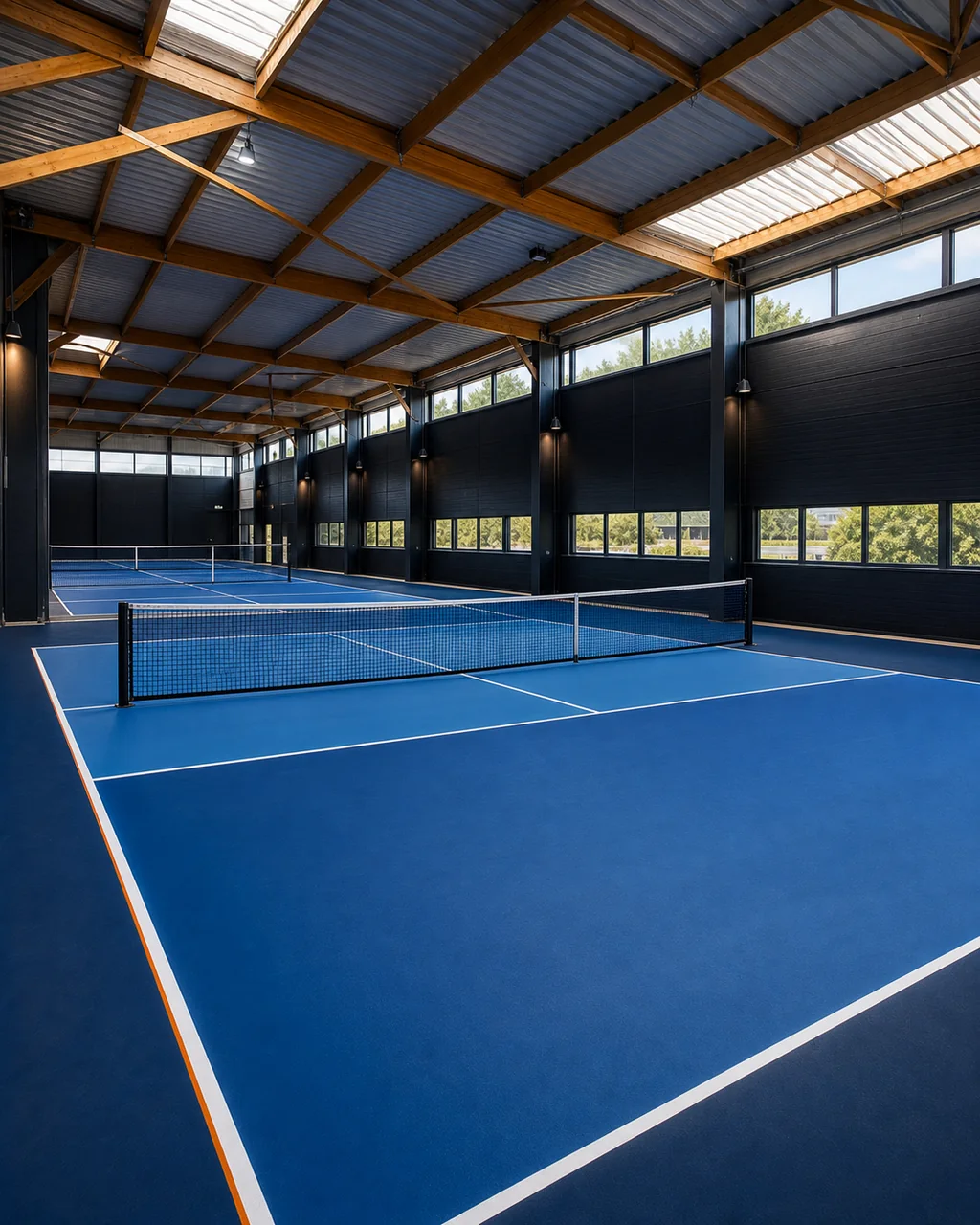 Terrains de pickleball couverts de Pickle District