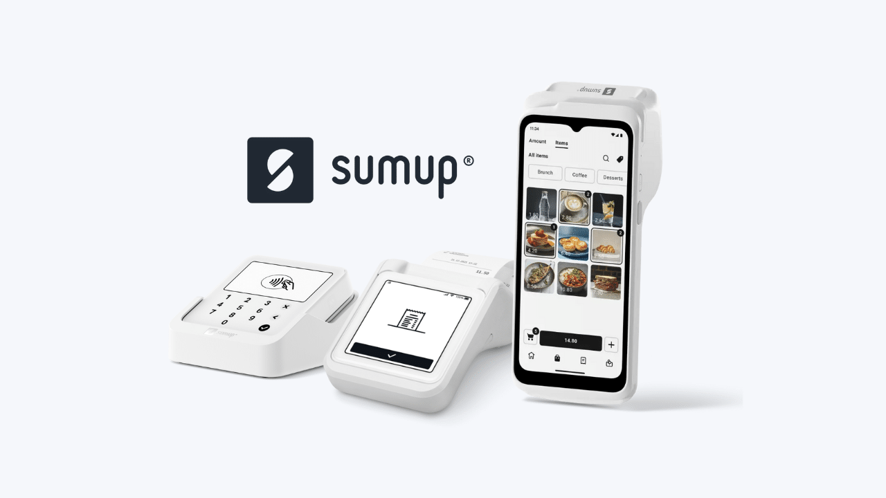 Lecteurs SumUp connectés à Pandook