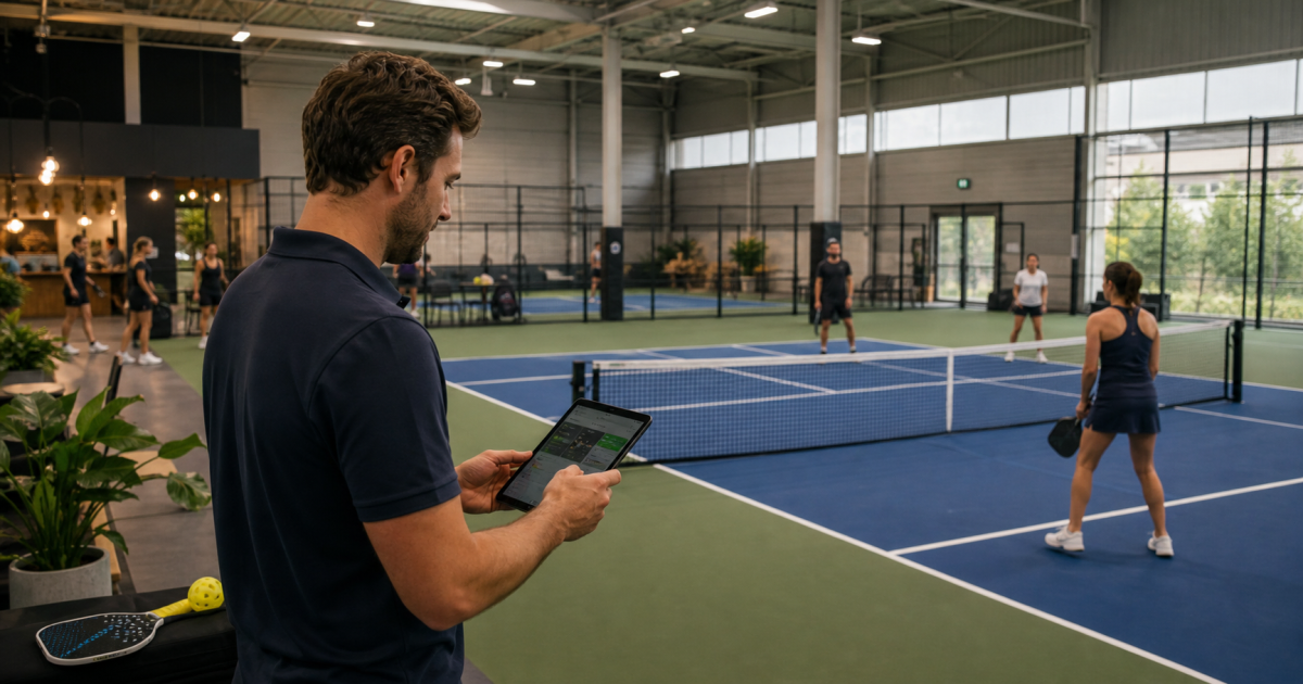 Club de tennis ou padel : comment ajouter le pickleball sans cannibaliser les créneaux