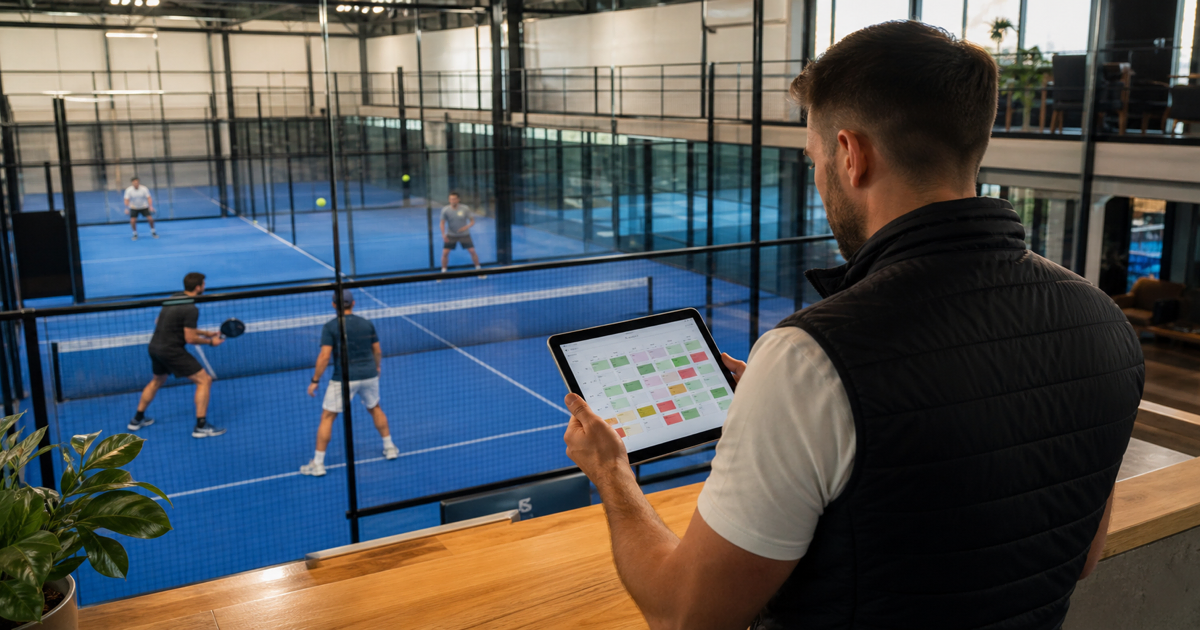 Club de padel : comment augmenter le taux d'occupation