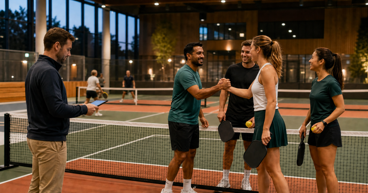Comment lancer une ligue de pickleball récurrente
