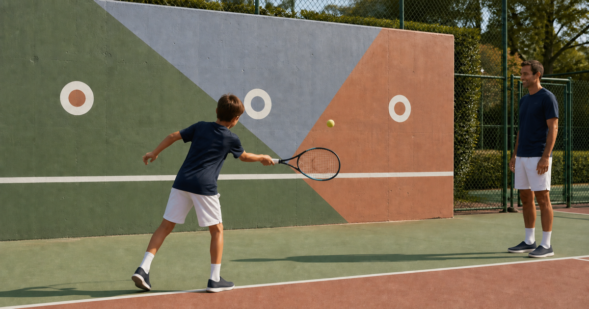 Mur de frappe au tennis : transformer un équipement oublié en actif club
