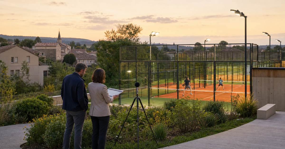 Padel et bruit : cadrer l’acoustique avant le conflit