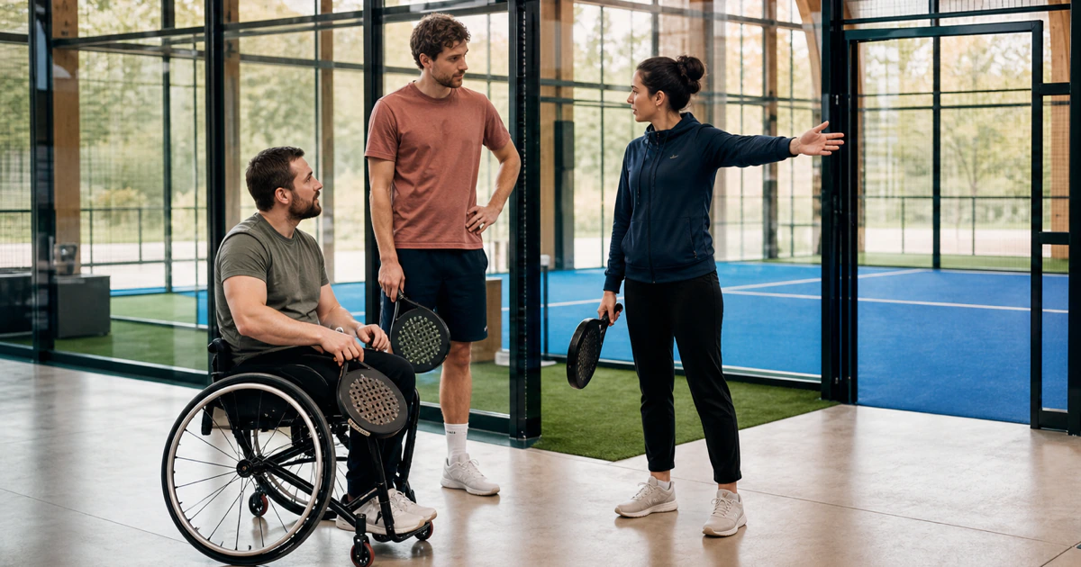 Para-padel : ouvrir un créneau club avant de viser un tournoi