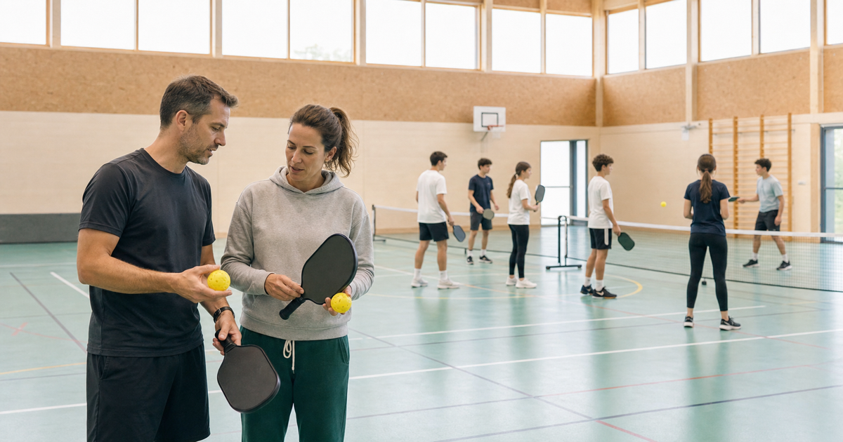 Pickleball scolaire : bâtir un partenariat entre club et collège