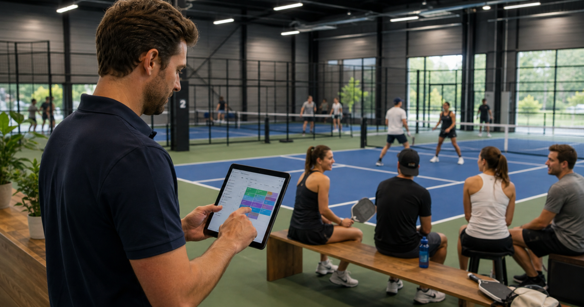 Réservation pickleball : quelles règles mettre en place dès le départ